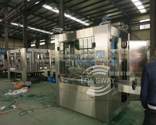 Automatic Tomato Paste Bottle Filling Machine