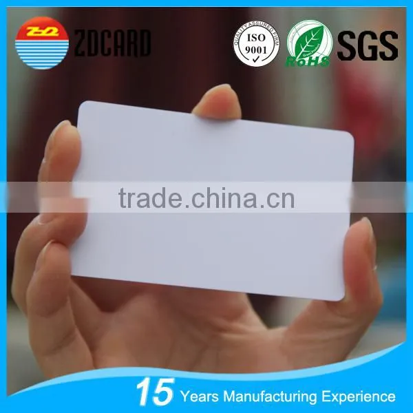 China Supplier 0.76mm Printable Blank Plastic Cards photo-2