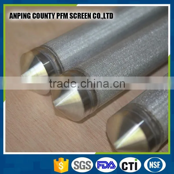 High Efficiency Cylindrical Stainless Steel Filter Cartridge photo-5
