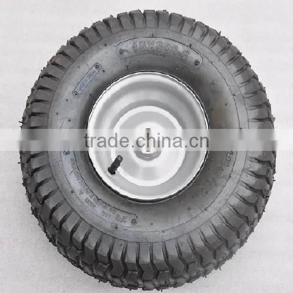 15x5.00-6 Tubeless Lawn Mover Tractor Wheel