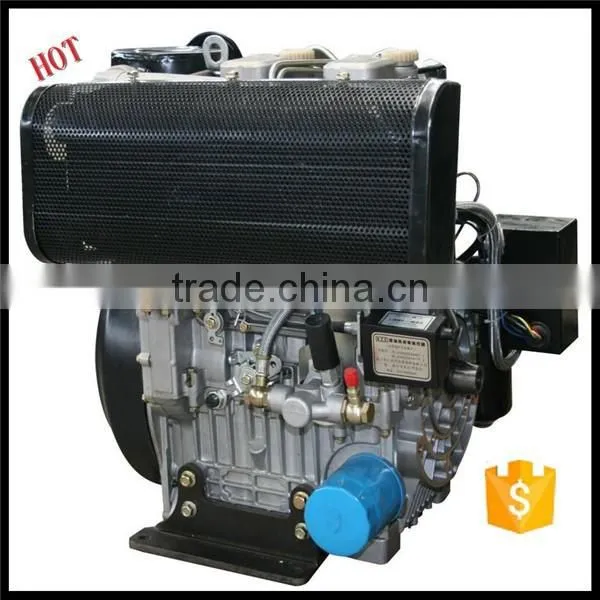2015 Wholesale 18hp 2 Cylinder 4 Stroke Air Cooled Diesel Engine 290F photo-3
