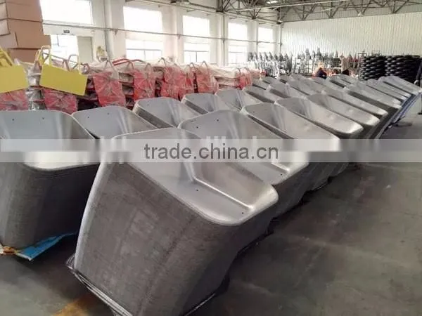 China Steel Wheelbarrow Cheap Rod Car WB6400 for Sale photo-5