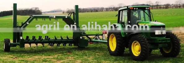 Hot Sale New Design Tractor Towed Hydraulic Compost Turner Windrow Turner Windrow Mixer With CE Cetification photo-5