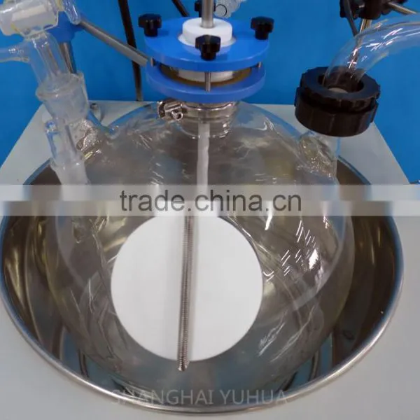 100L Chemical Single Layer Glass Photo Reactor photo-4