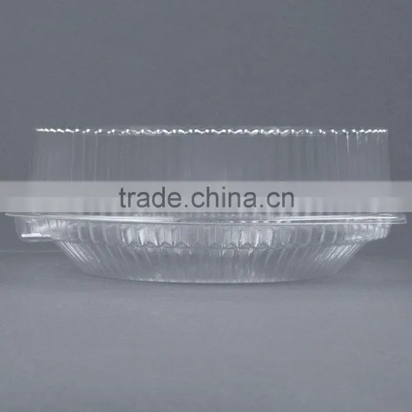 OEM Round Hinged Clamshell Cheesecake Containers photo-3