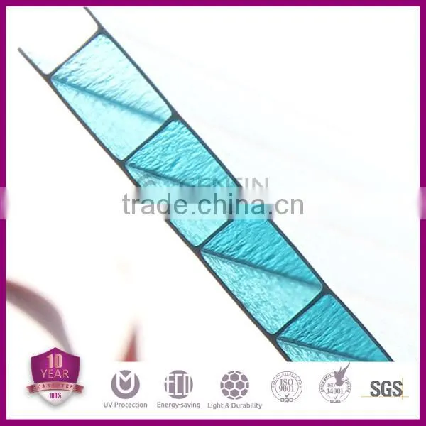 High Quality 2100*5800mm Hollow 8mm Polycarbonate Sheet photo-3