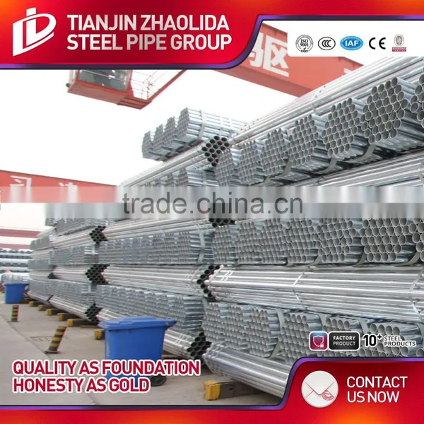 Factory Direct Sale Screw Galvanized Pipe With ISO Certificate photo-3