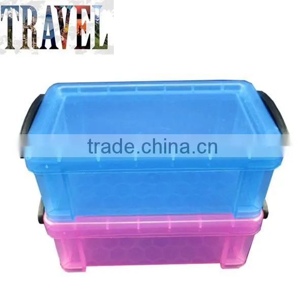 Custom Logo Promotional Plastic Stationery Mini Sotrage Box With Interlock Lid photo-3