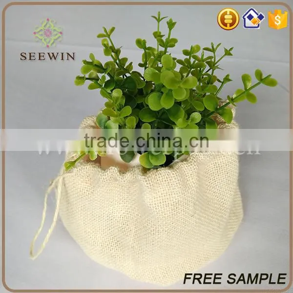Bright Colored Natural Jute Wholesale Flower Pots photo-6