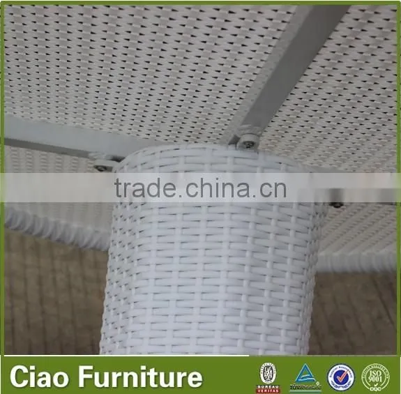 Fiberglass and Rattan Outdoor Table photo-2