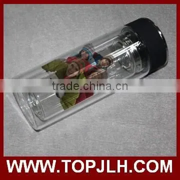 Wholesale Double Wall Sublimation Blank Glass Dring Water Bottle photo-4
