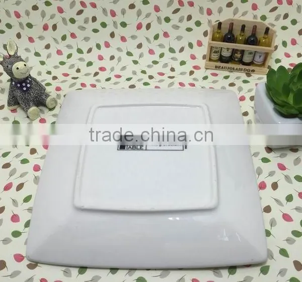 Stocked Ceramic Porcelain Plate Wholesale Serving Dishes for Daily Used photo-5