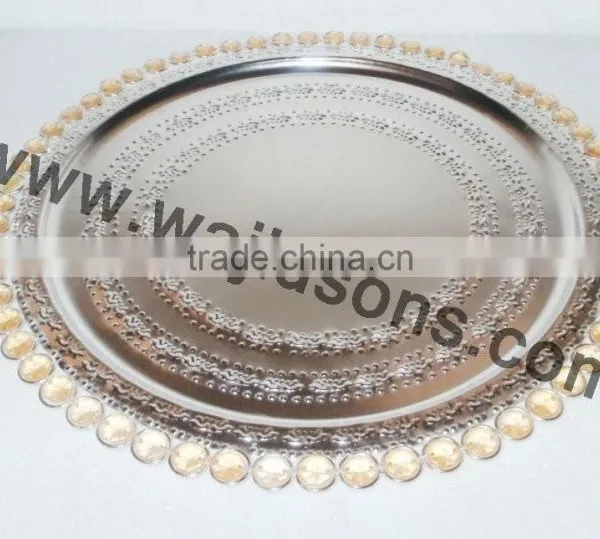 2015 New Product Fancy Crystal Tray photo-2
