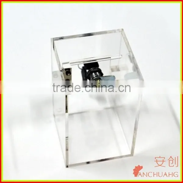 Wholesale Acrylic Donation Box/vote Box With Lock photo-4