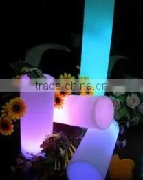 LED Pillar Lights, Plastic Crystal Columns Wedding Decorations, Column a Bubble Light photo-2
