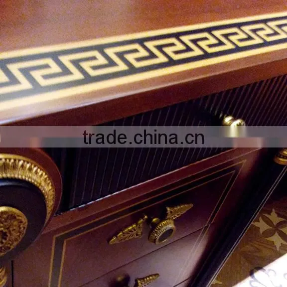Office Furniture Set ;Hand Carved Wooden Office Furniture,Antique Office Desk Set,Office Desk,Chair, File Cabinet (BG600036) photo-6