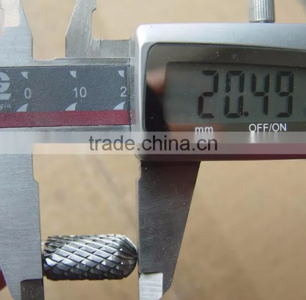 Cylindrical Ball Nose Shape Tungsten Carbide Rotary Burrs photo-2