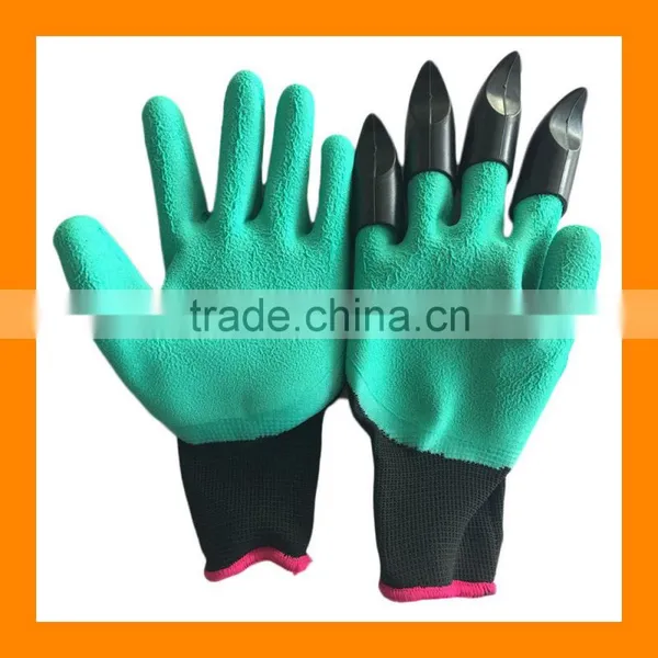 Garden Genie Gloves With Claws for Digging & Planting photo-3