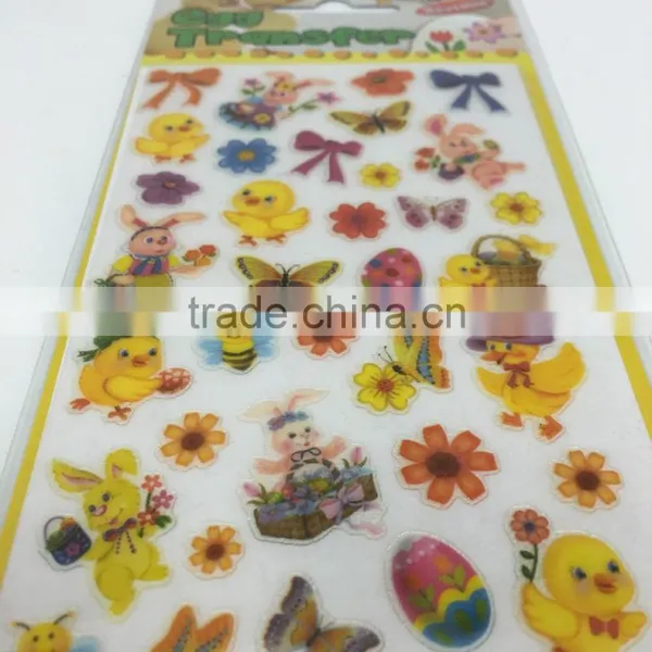 Reusable Transfer Sticker, Egg Transfer Sticker, Easter Holiday Egg Transfer Sticker photo-5