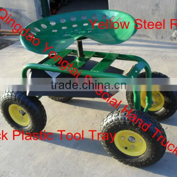 Rolling 4 Wheeled Garden Work Seat photo-3