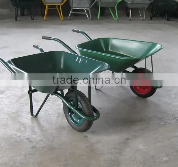 Hot Sale South America Garden Tool Concrete Solid Wheel Barrow photo-2