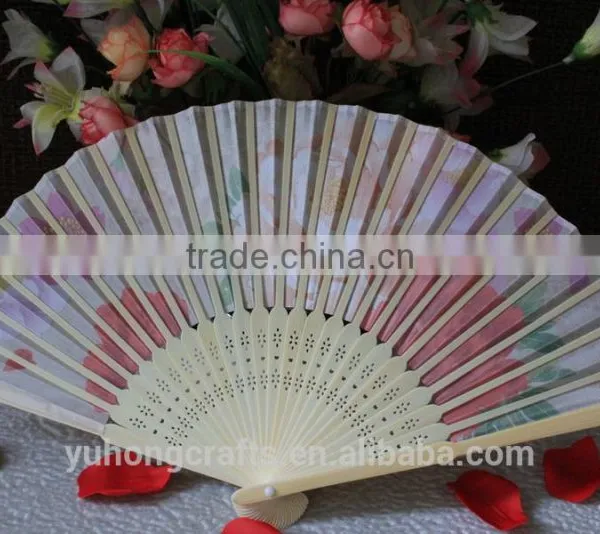 Lovely Handmade Bamboo Fan for Promotion photo-2
