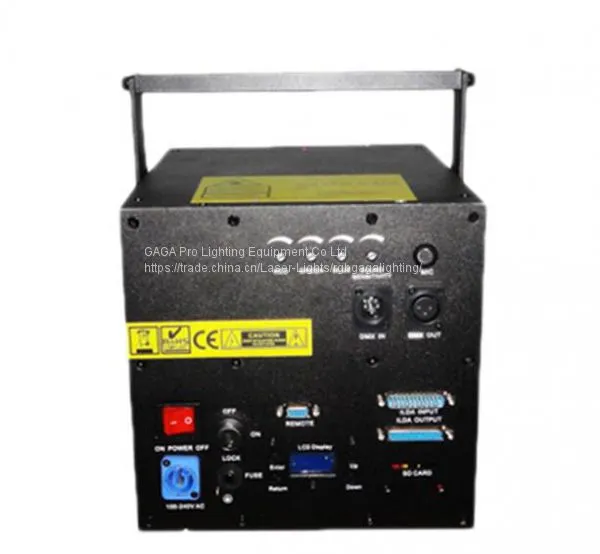 Club Light 2000MW RGB Full Color Animation Beam Party Laser DJ Lighting photo-2