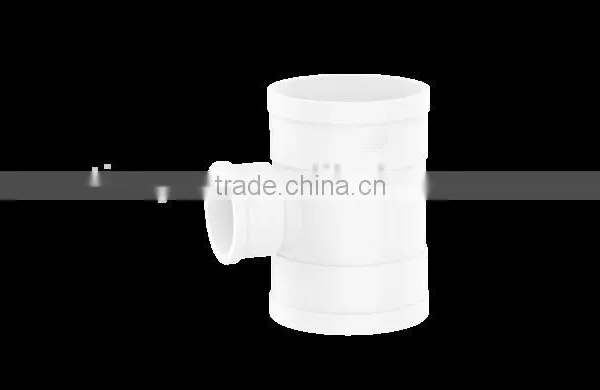 Reducing Tee GB StandardTY Factory Price Manufacturer Good Quality Fitting UPVC Rubber Joint Plastic Fitting for Drainage photo-2