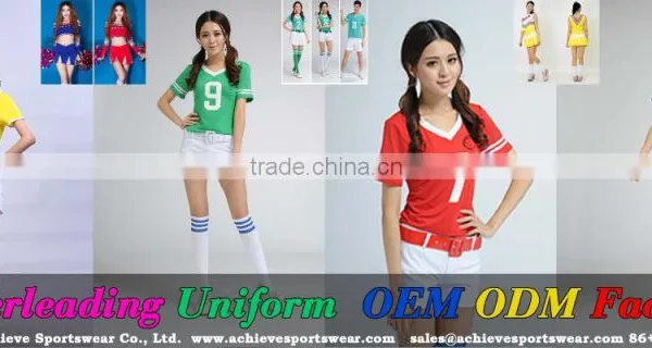 Plus Size Wholesale Cheerleading Uniforms Custom photo-4