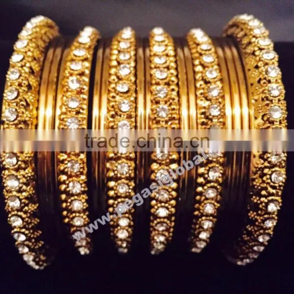 Fancy Bridal Chura Bangles, Indian Designer Bangles Wholesale photo-3