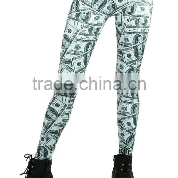 MGOO Cute Girls Active Leggings For Sport Running High Waist Lycra 95% Polyester 5% Spandex Low Minimum Leggings photo-3