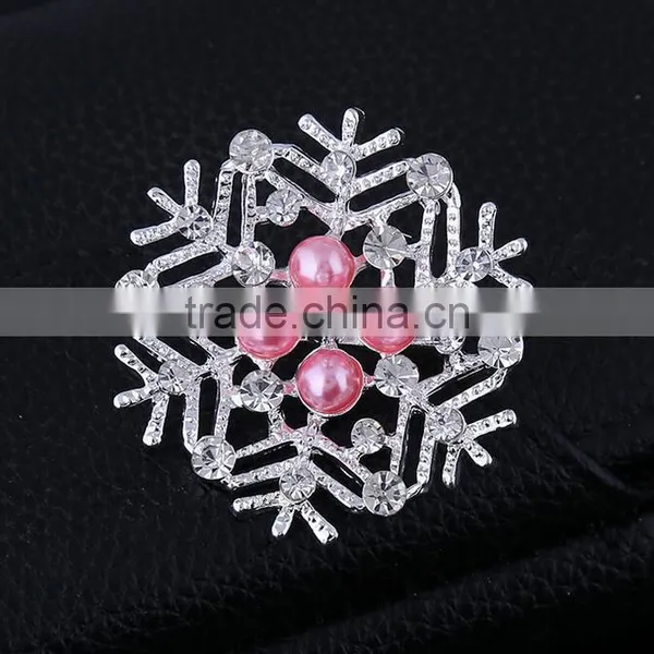F20041N New Design Christmas Snow Brooch Pins Fancy Frooch Pins photo-2