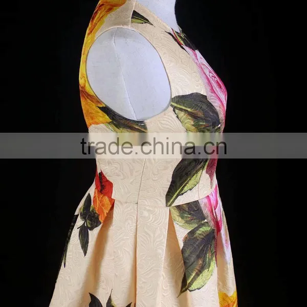 High Quality Summer Girl Dress Family Matching Outfits Mommy And Me Printed Dress Mother And Daughter Matching Dresses photo-4