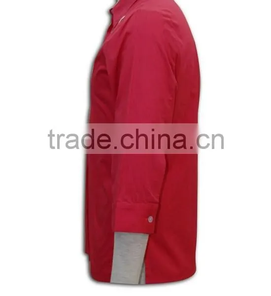 Woman Middle Blouses Tatting Decent Shirt Workwear Breathful Women Uniform Shirt photo-3