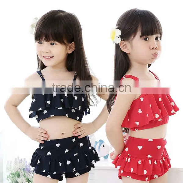 Hot China Children Girl Bikini Swimwear/New Designed Baby Girls' Fashion Swimwear photo-6
