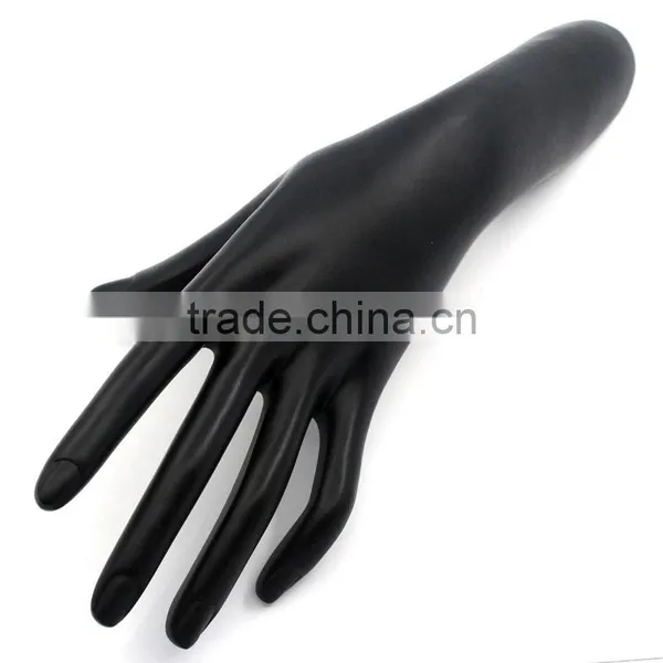Fashion Resin Ring Bracelets Hands Black Jewelry Display photo-3