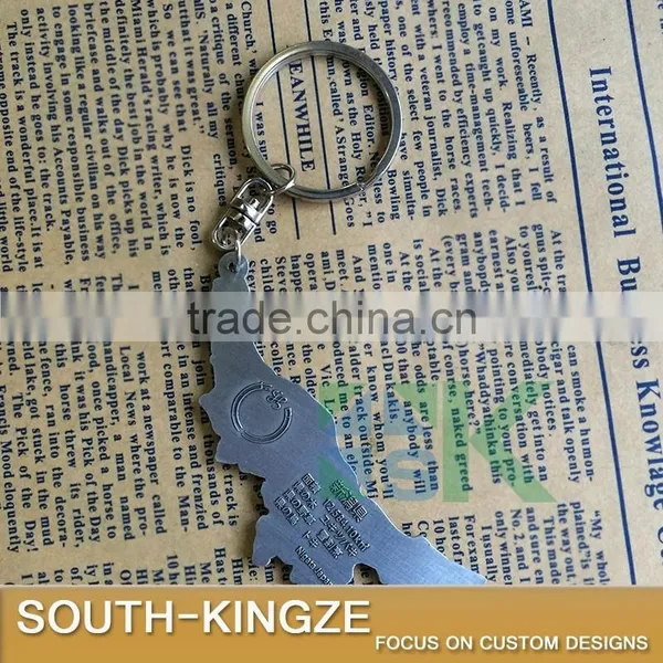 New Japan Niigata Map Zinc Alloy Keychain photo-5