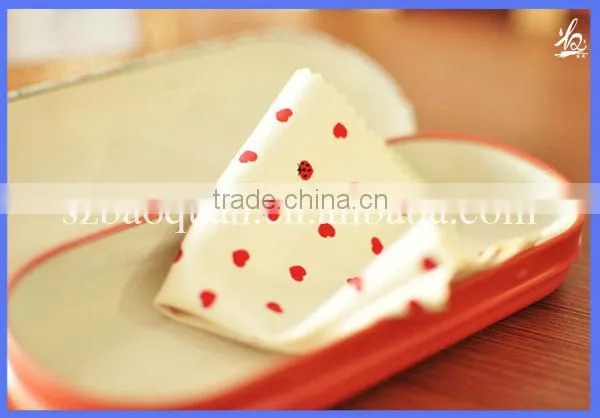 Microfiber lens cleaning cloth /microfiber glasses cleaning cloth