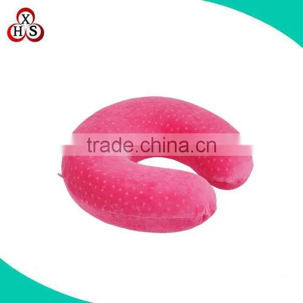 2015 Latest Wholesale Plush Memory Foam Travel Pillow photo-2