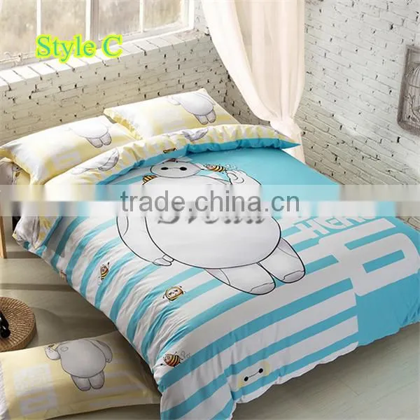 Big Hero 6 Bedding Set 100% Cotton Duvets Wholesale Cartoon Design Bedding Sets photo-2