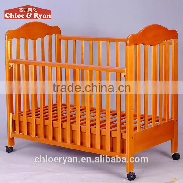 Wooden Carrying Trolleys for Babies Convertible Crib Wholesale Stroller Cot