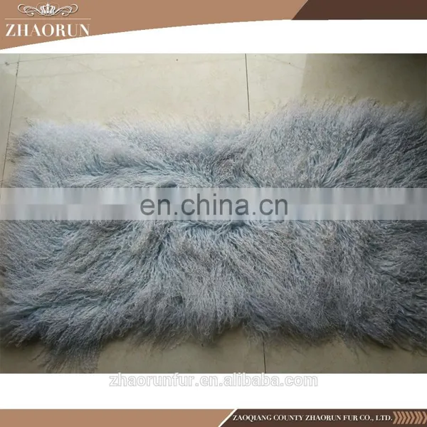 100% Real Factory Price Mongolian Lamb Fur Plate for Garment photo-6