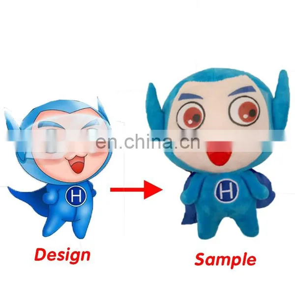 Hot Oem Service Customized Plush Toys Fabric for Promotional Gift photo-2