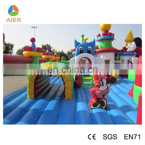 Children Playing Park Inflatable Amusements, Mickey Playground Park, Mickey Inflatable Amusement Park photo-3