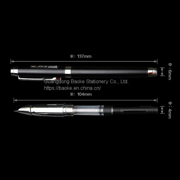 Chinese Fountain Pens,Fountain Pen Ink for Signature, 0.7mm Metal With Metal Hand Feeling photo-3
