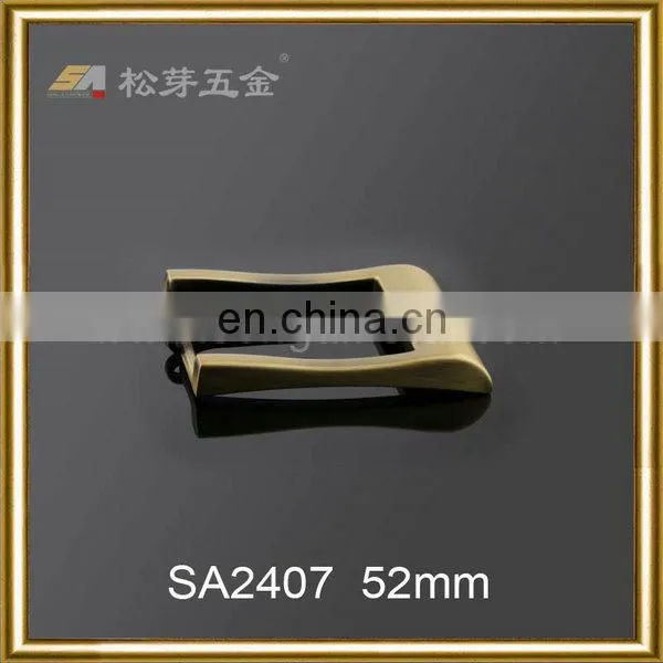 OEM Customized Zinc Alloy Gold Plated Strap Buckle photo-2