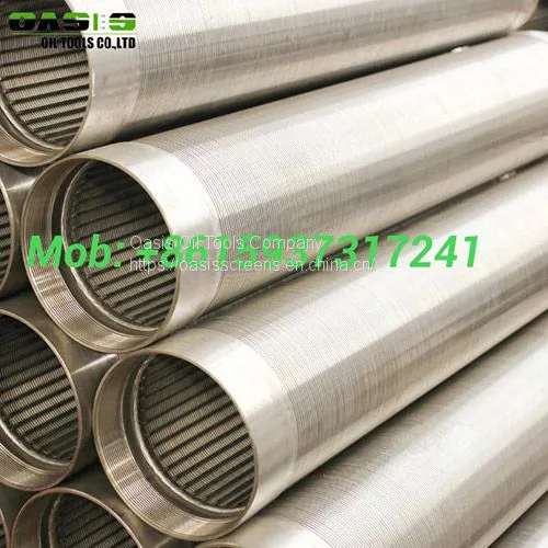 316L Stainless Steel Wire Wrapped Johnson Water Well Screens photo-4