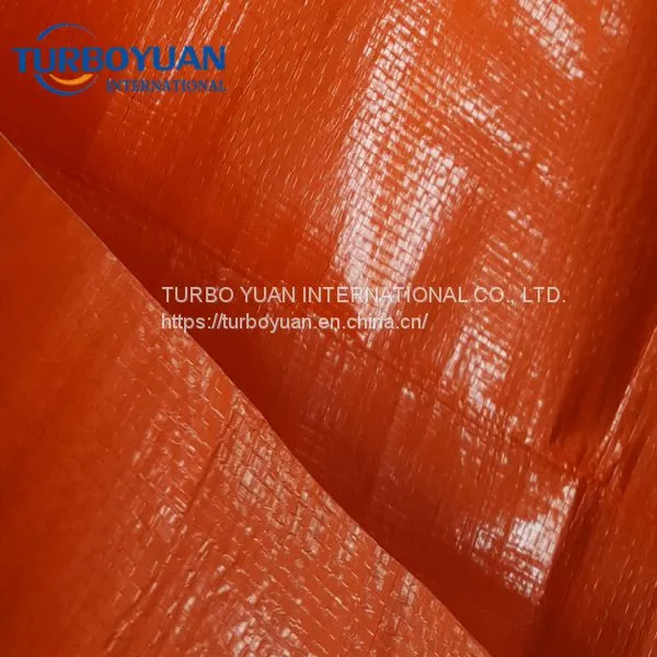 HDPE Woven Fabric Fireproof Plastic Hay Tarp to Cover