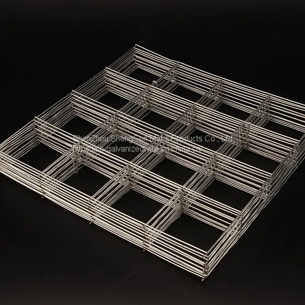 Black or Galvanized Welded Wire Mesh Panel