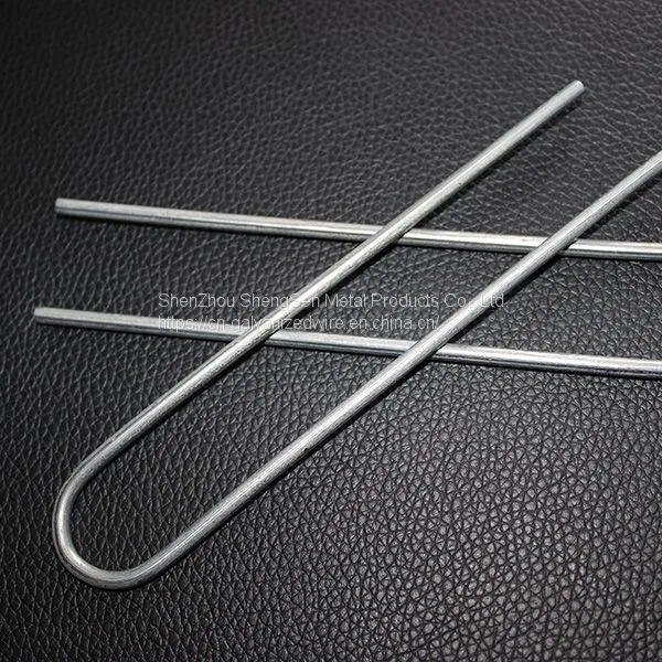 Black or Galvanized Garden Staple